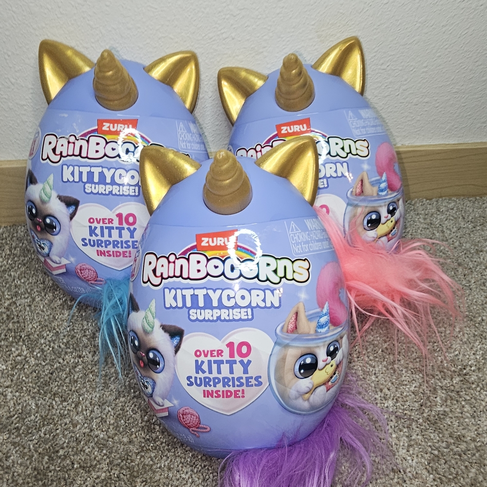 ZURU Rainbocorns Kittycorn Surprise - Gold, Pink, Blue, Purple